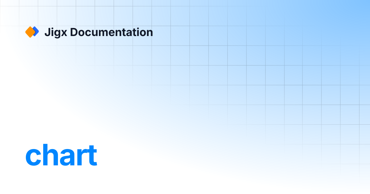 chart | References & Examples | Jigx Documentation